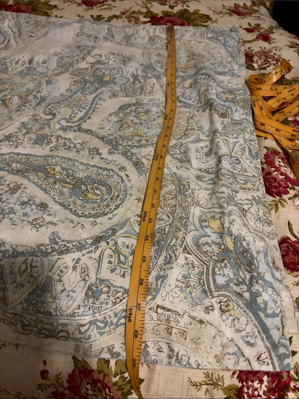 Pottery Barn classic paisley